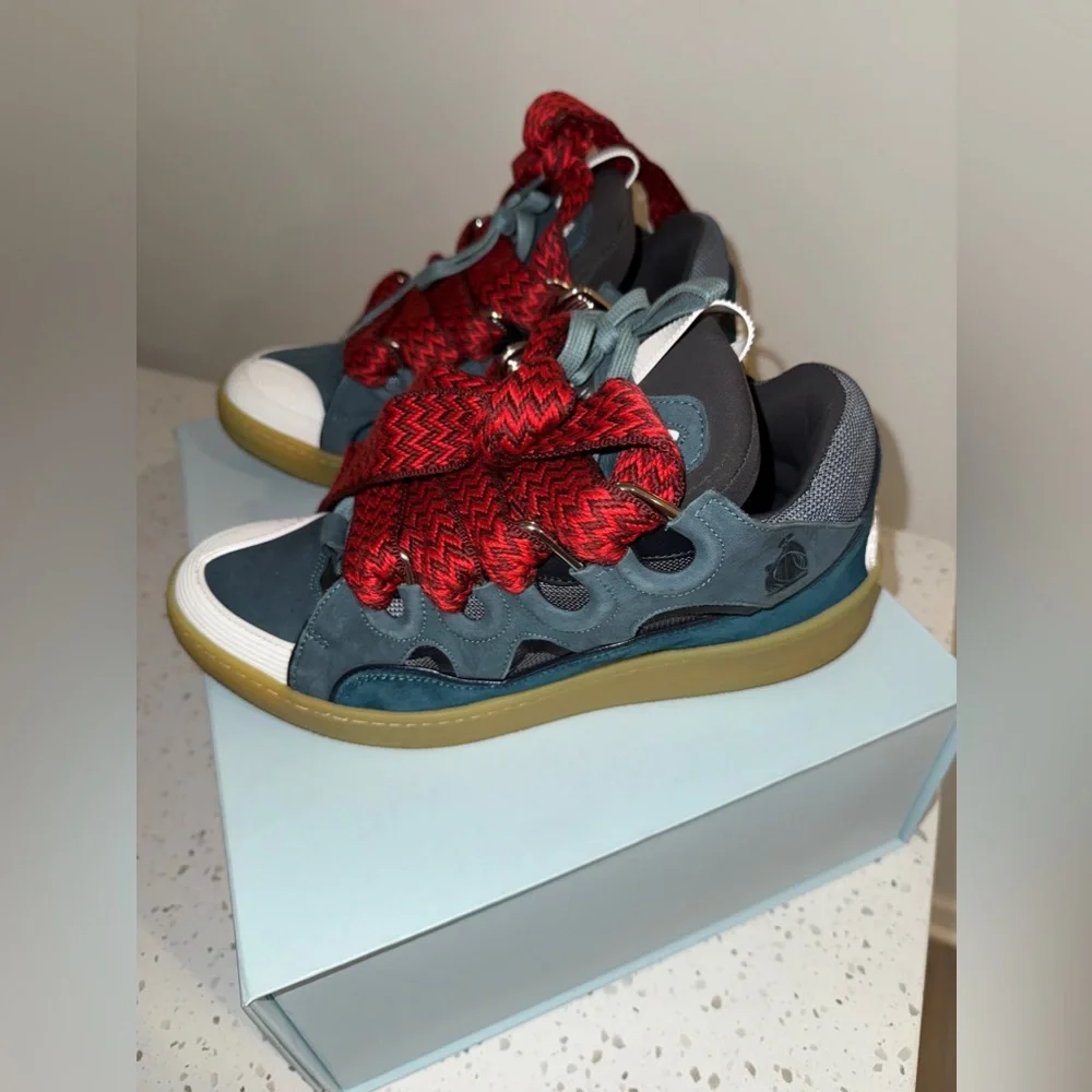 Lanvin Curb Low Top Sneakers - Picture 4 of 4
